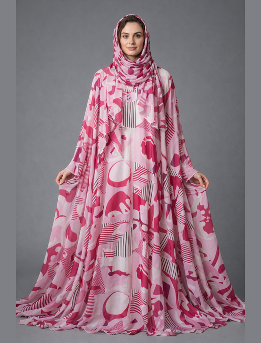 Flary Kaftan Abaya