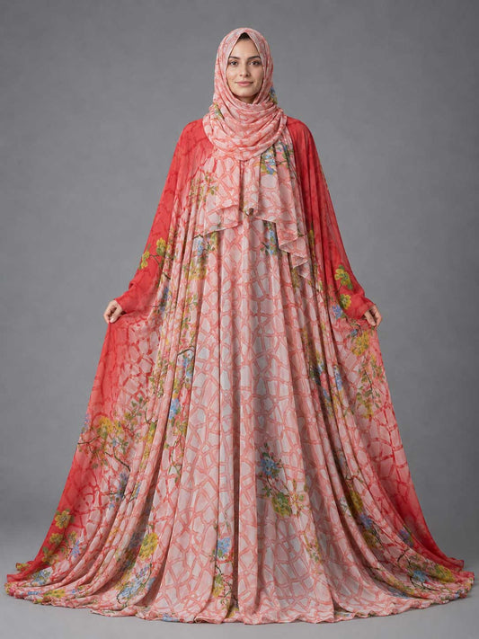 Flary Kaftan Abaya