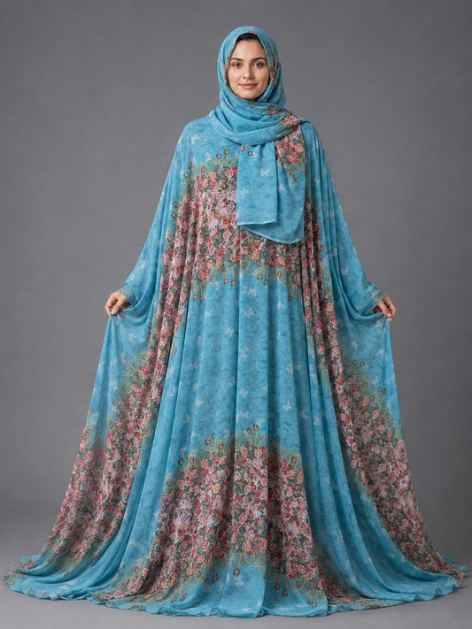 Flary Kaftan Abaya