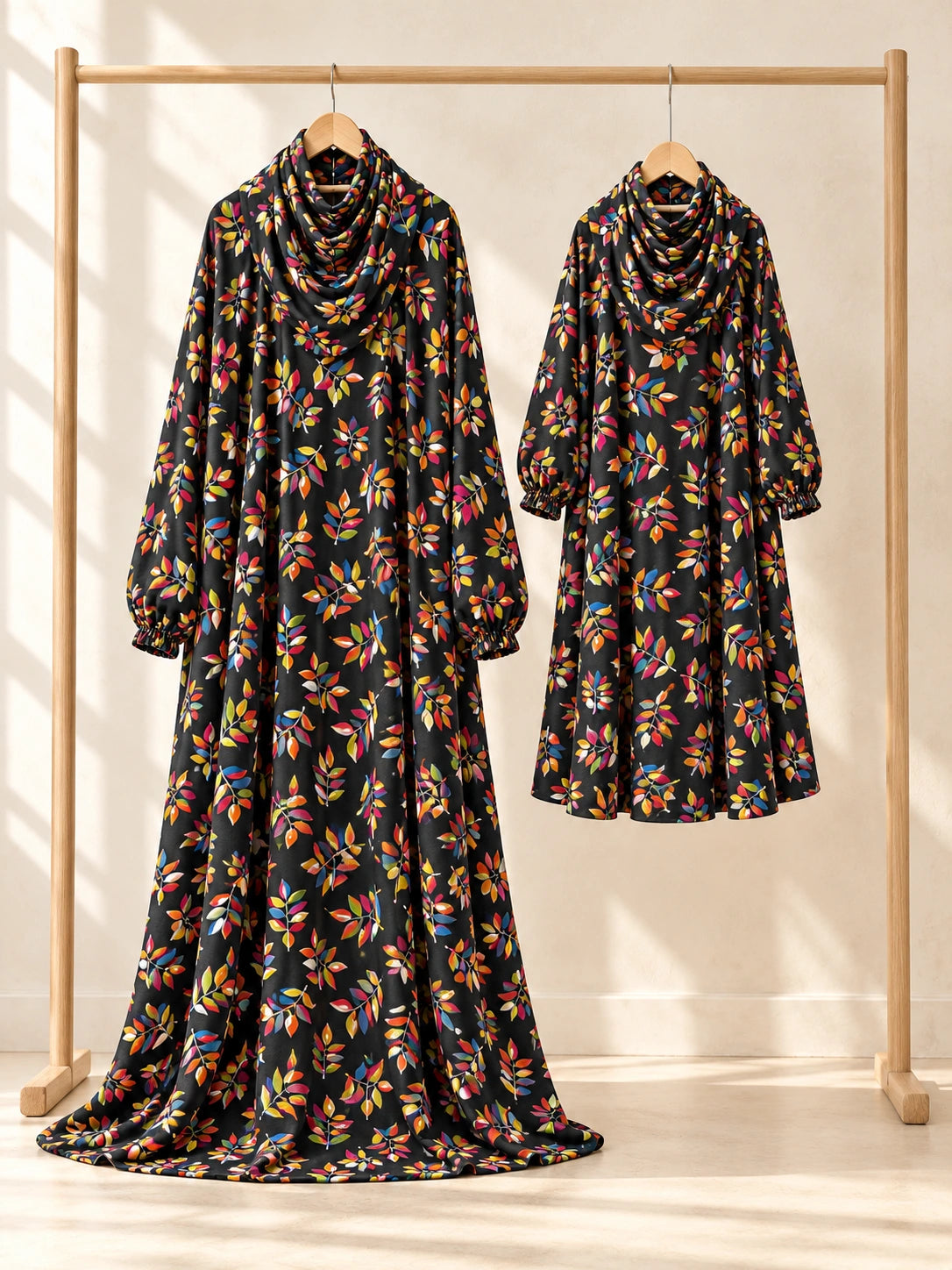 Mother daughter chadar set - mother and daughter set on hangers