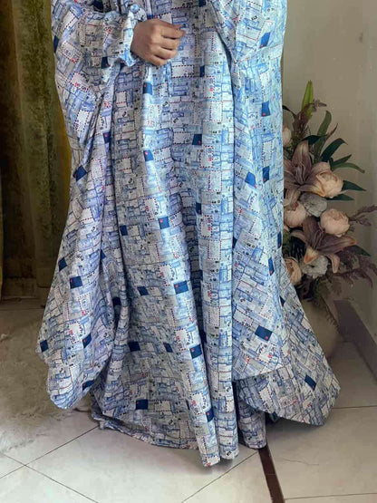 Full Coverage Namaz Chadar with Sleeves + Niqab (Cotton) Attires For Muslimah