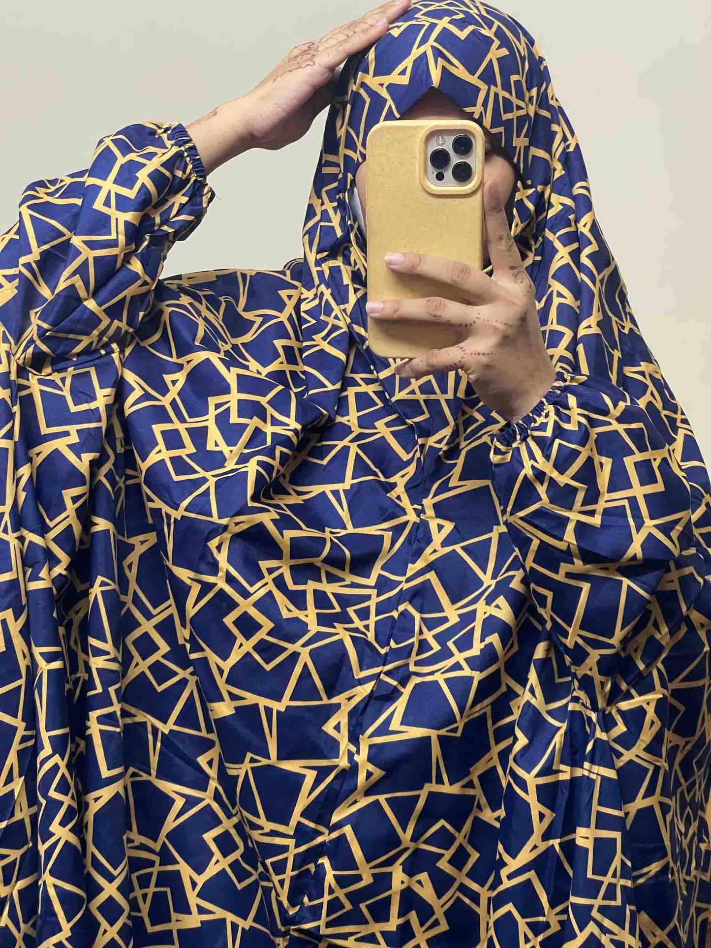 Full Coverage Namaz Chadar with Sleeves + Niqab (Cotton) Attires For Muslimah