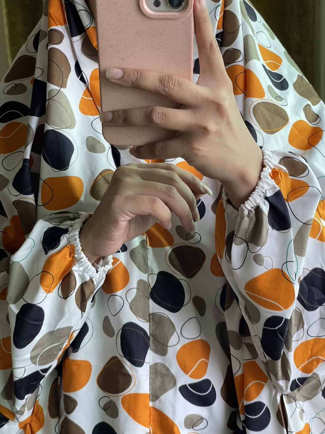 Full Coverage Namaz Chadar with Sleeves + Niqab (Cotton) Attires For Muslimah
