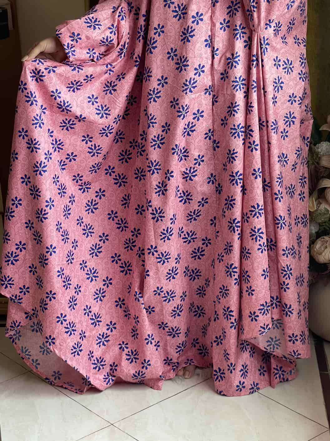Full Coverage Namaz Chadar with Sleeves + Niqab (Cotton) Attires For Muslimah