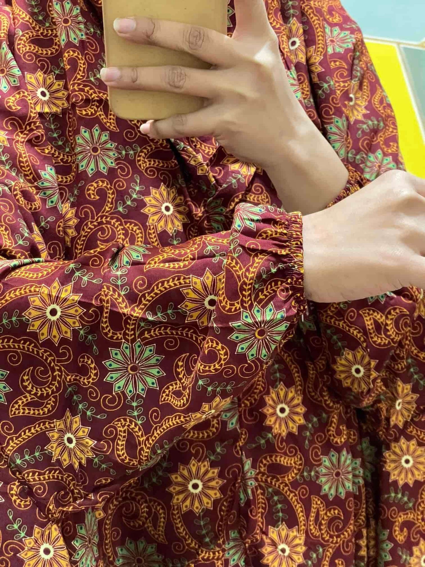 Full Coverage Namaz chadar with sleeves + Niqab (Linen) Attires For Muslimah