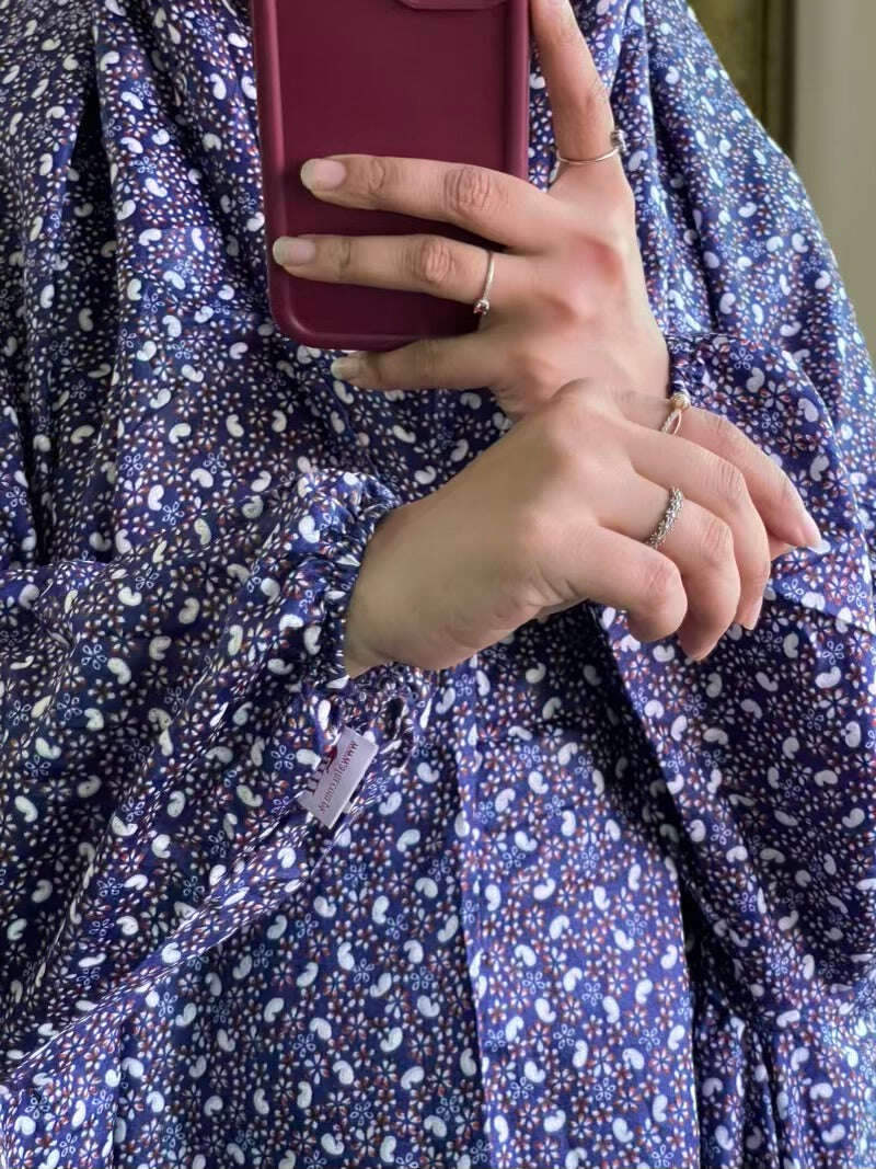 Full Coverage Namaz Chadar with Sleeves + Niqab (Mix Lawn) Attires For Muslimah