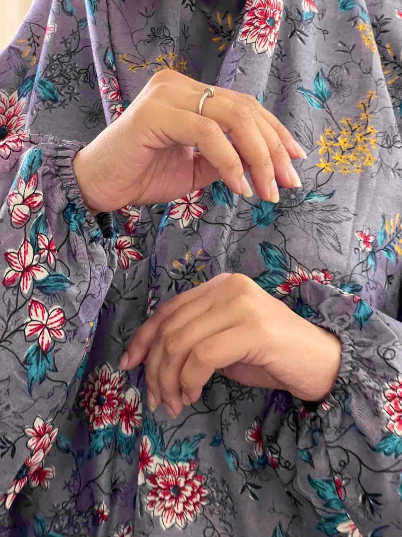 Full Coverage Namaz Chadar with Sleeves + Niqab (Mix Lawn) Attires For Muslimah