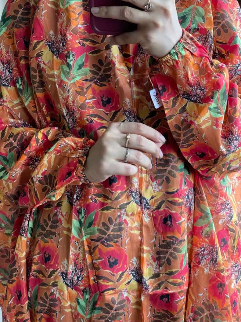 Full Coverage Namaz Chadar with Sleeves + Niqab (Pure Lawn) Attires For Muslimah