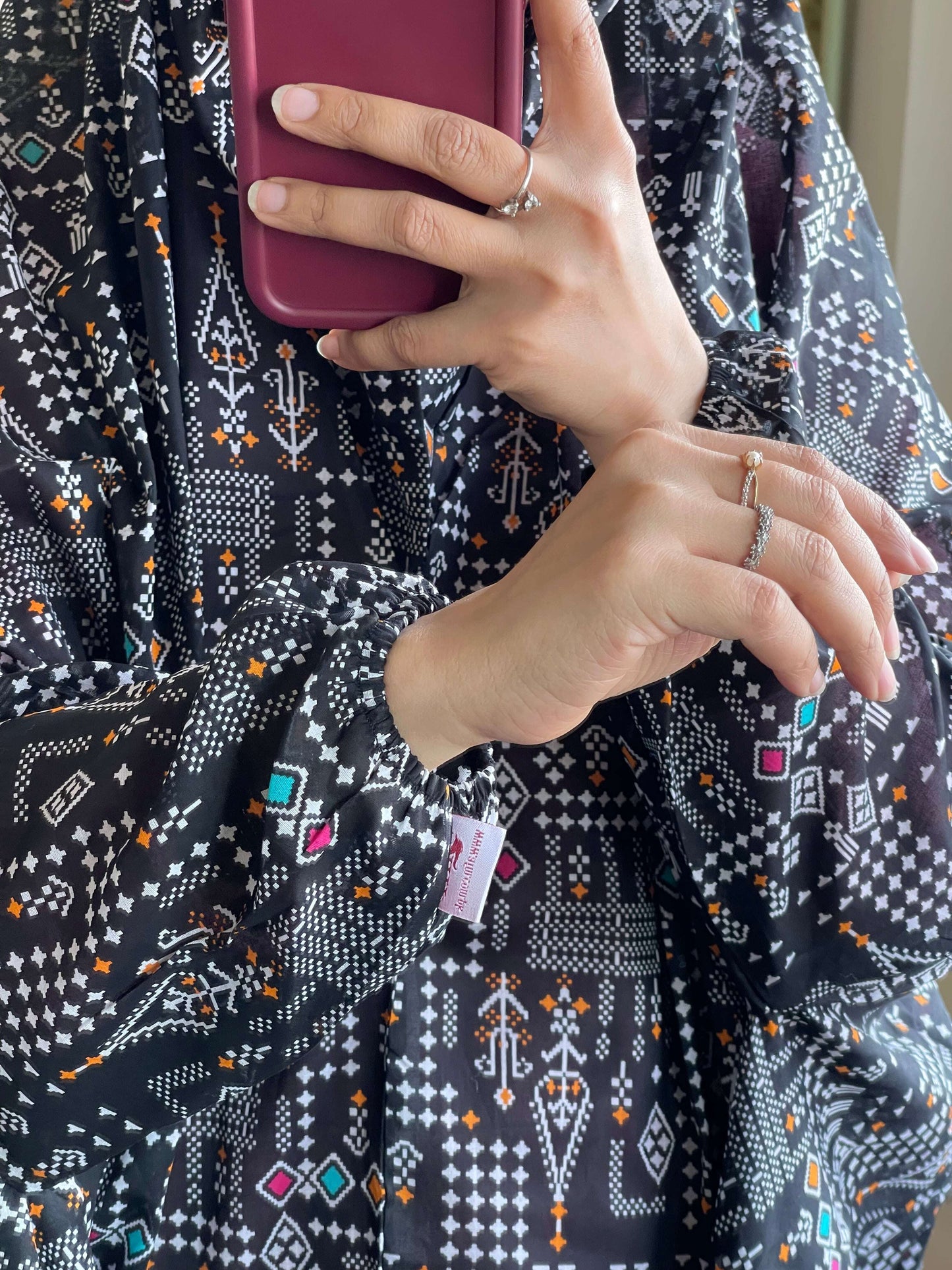 Full Coverage Namaz Chadar with Sleeves + Niqab (Pure Lawn) Attires For Muslimah