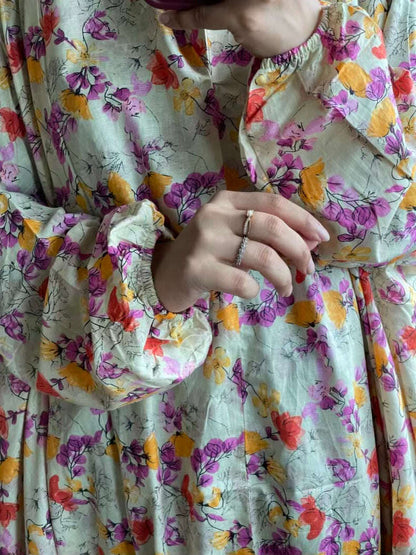 Full Coverage Namaz Chadar with Sleeves + Niqab (Pure Lawn) Attires For Muslimah