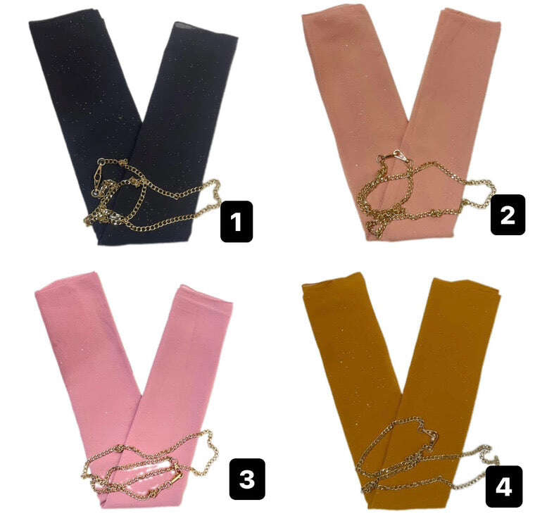 Glitter chiffon Attires For Muslimah