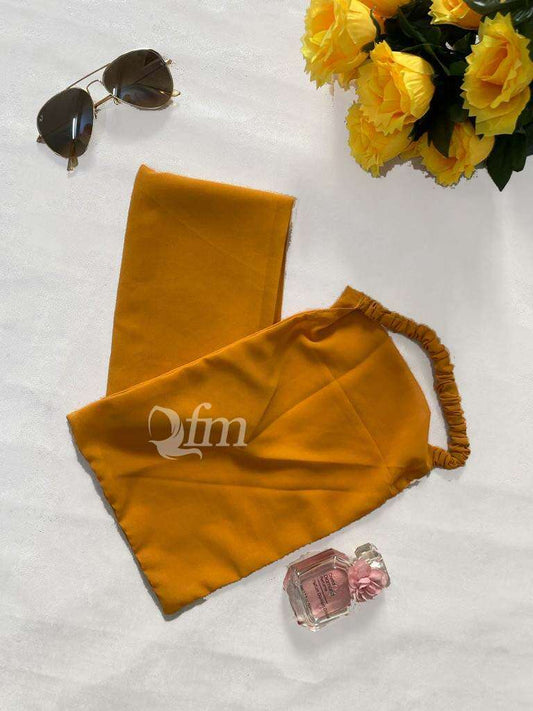 Gold Mustard Set Attires For Muslimah