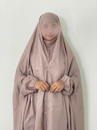 Hajj Umrah Full Coverage Namaz Chadar/Ihram (with pocket) (Lawn) Attires For Muslimah