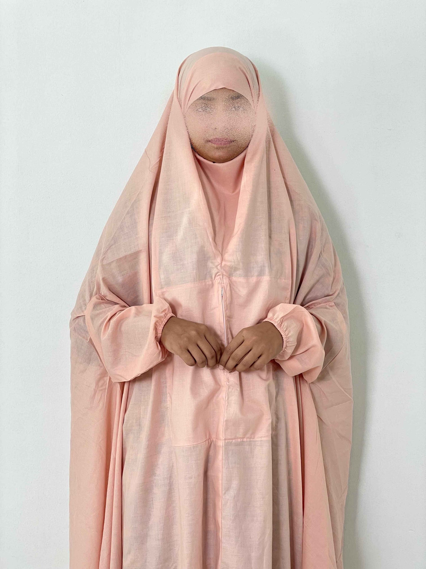 Hajj Umrah Full Coverage Namaz Chadar/Ihram (with pocket) (Lawn) Attires For Muslimah