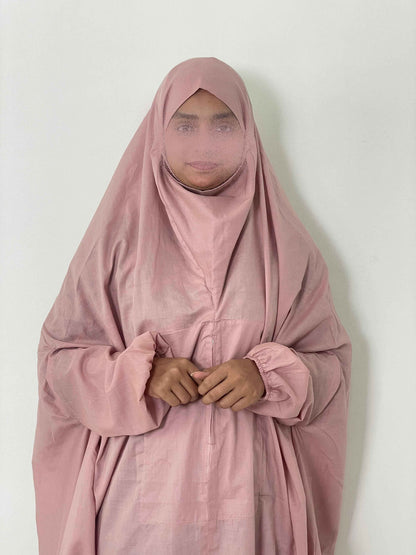Hajj Umrah Full Coverage Namaz Chadar/Ihram (with pocket) (Lawn) Attires For Muslimah