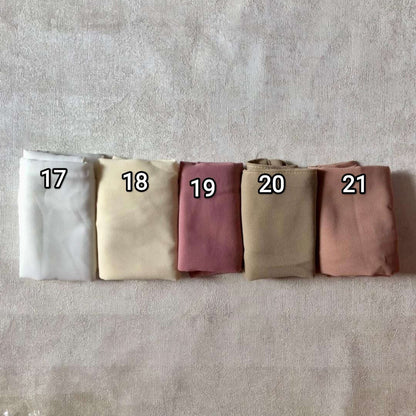 Half Niqab (Tie Knot) Attires For Muslimah