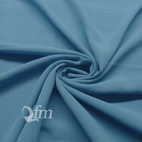 Chiffon Georgette - Horizon Blue