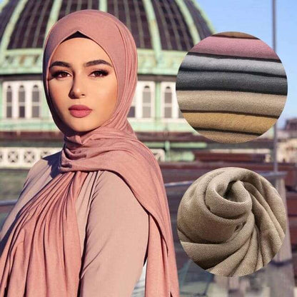 Jersey Viscose Hijab Attires For Muslimah