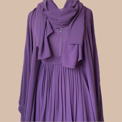 Kaftan Abaya with Belt Attires For Muslimah