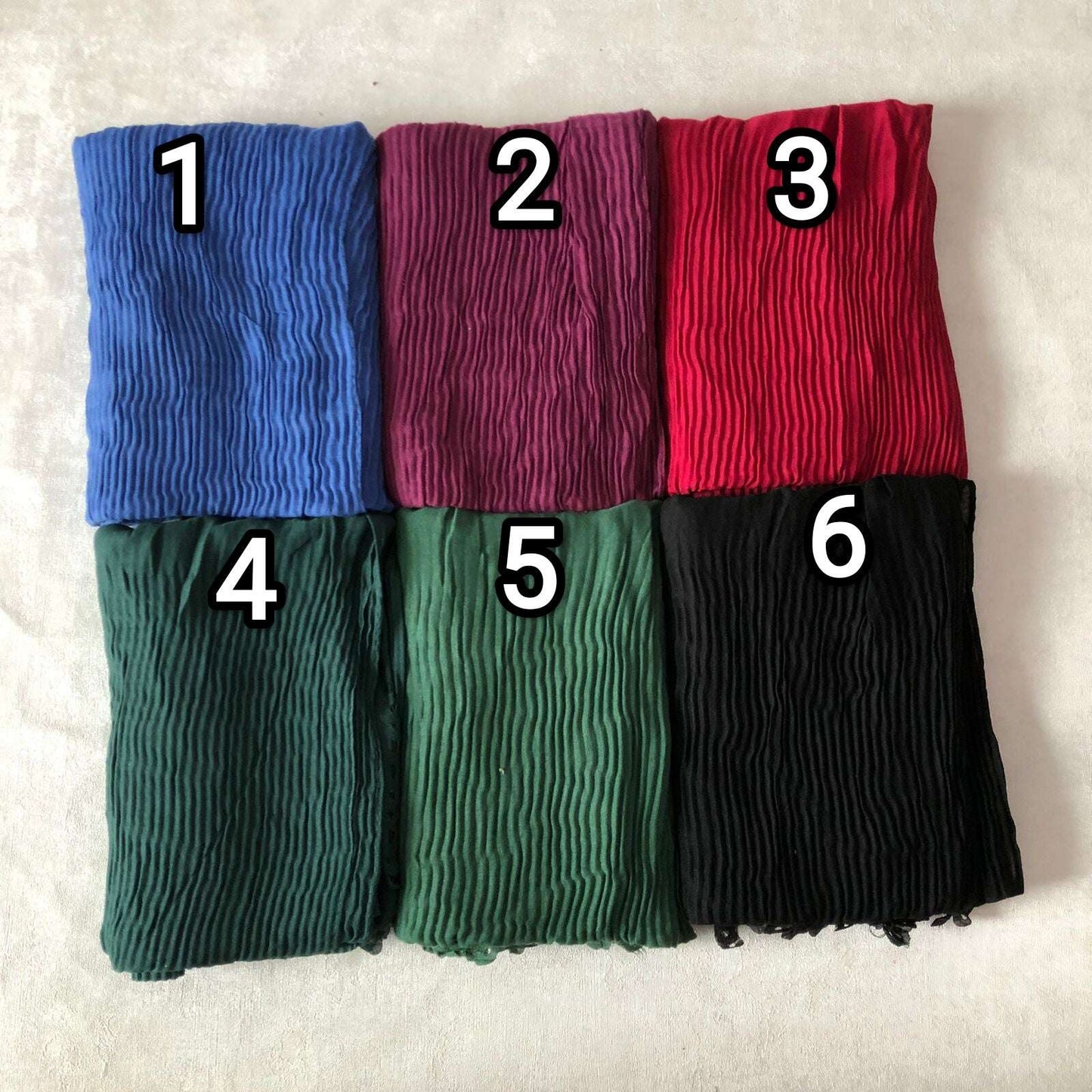 Lawn frill hijab Attires For Muslimah