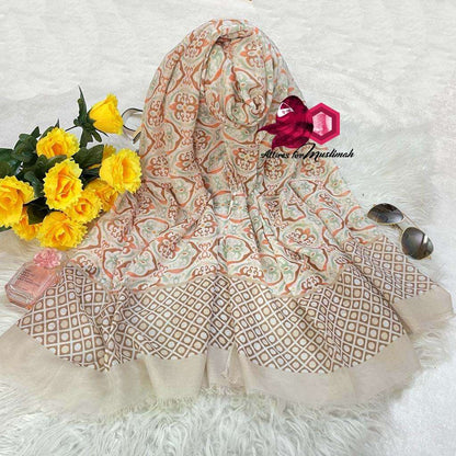 Lawn Hijabs Attires For Muslimah