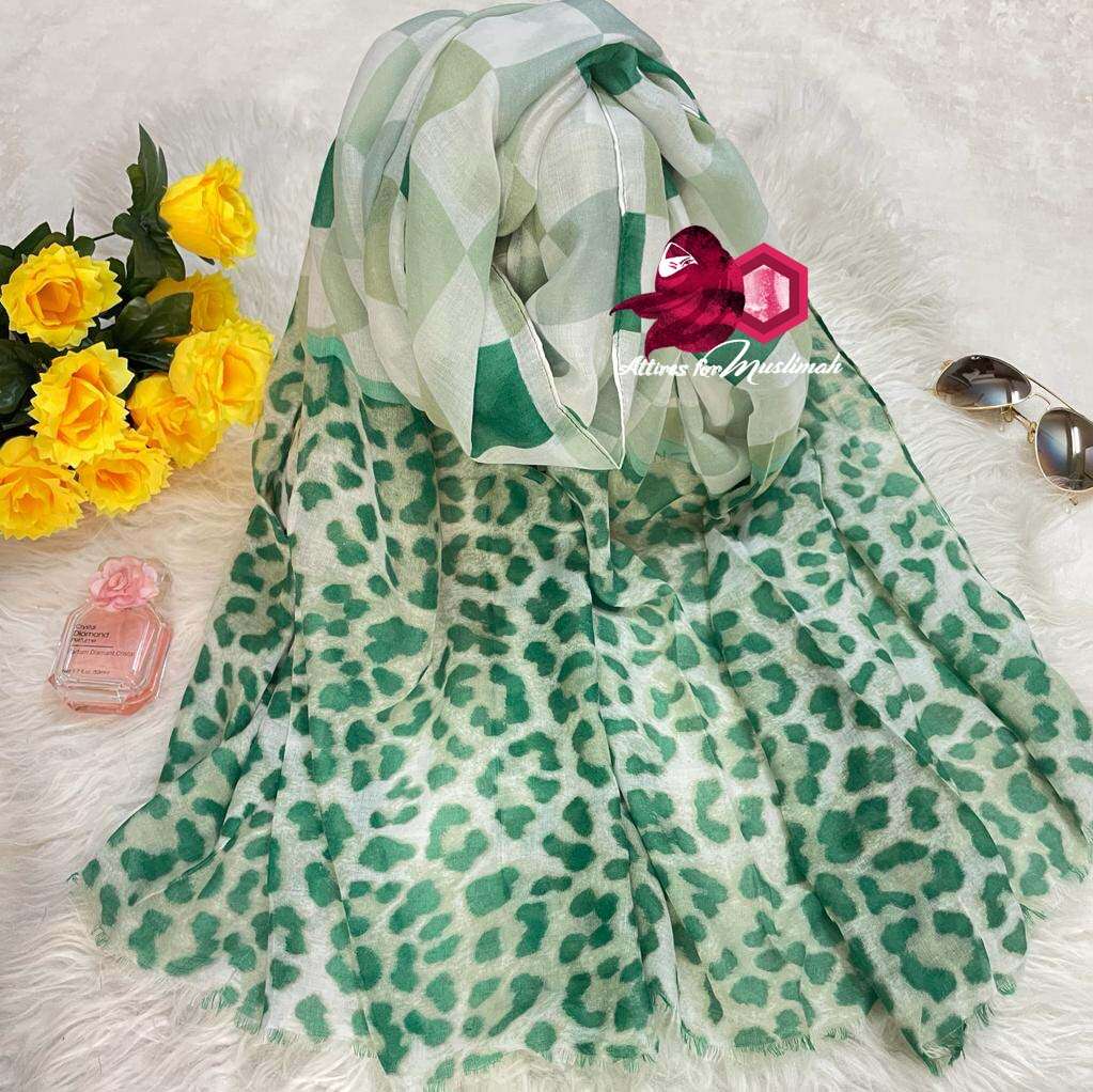 Lawn Hijabs Attires For Muslimah