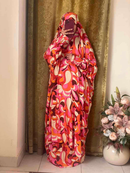 Linen Jilbab Attires For Muslimah