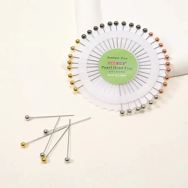 Metallic Pin Roll Attires For Muslimah