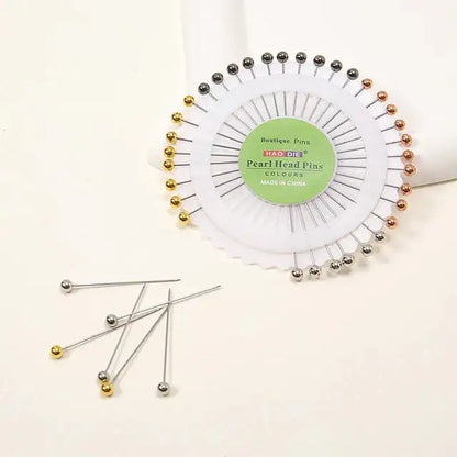 Metallic Pin Roll Attires For Muslimah