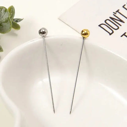 Metallic Pin Roll Attires For Muslimah