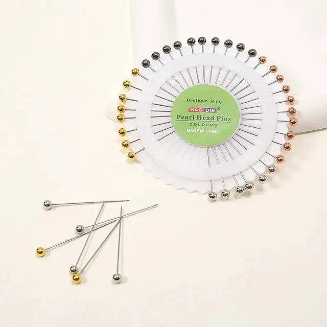 Metallic Pin Roll Attires For Muslimah