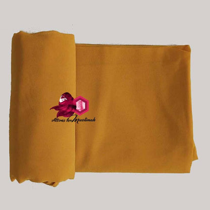 Chiffon Georgette - Gold Mustard