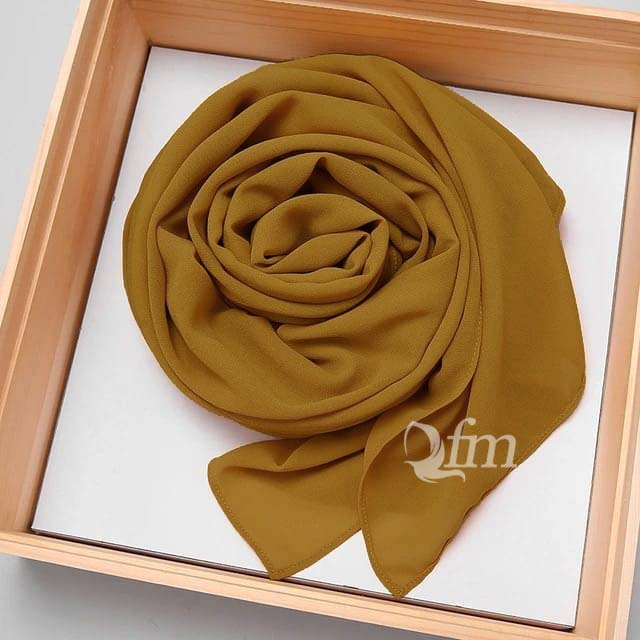 Chiffon Georgette - Mustard