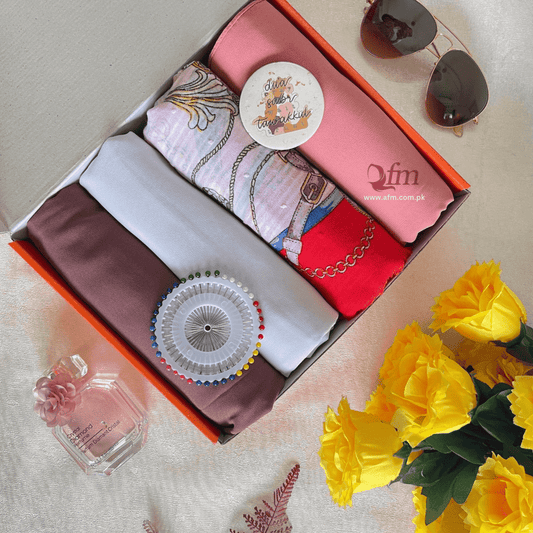 Peach Blossom Attires For Muslimah