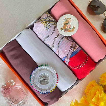 Peach Blossom Attires For Muslimah