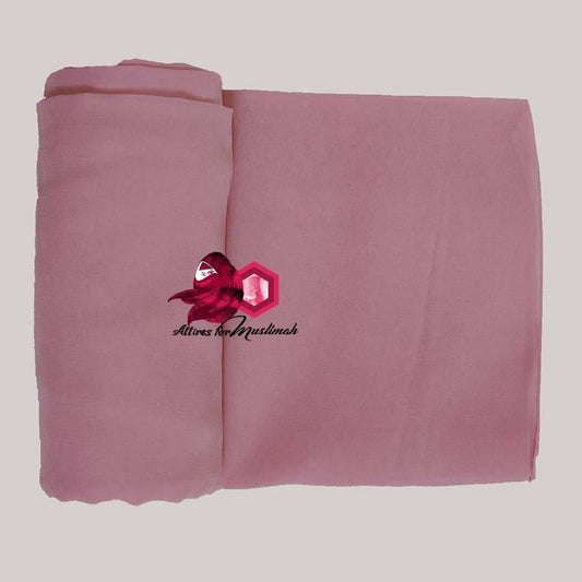 Chiffon Georgette - Pink Rose