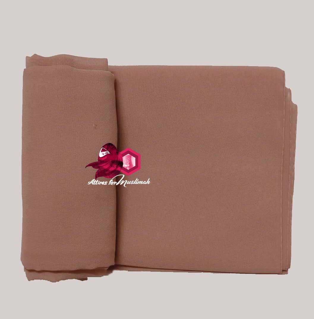 Chiffon Georgette - Copper Rose