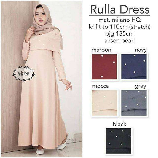 Rulla Dress (S) Attires For Muslimah