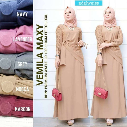 Vemila Maxi (S) Attires For Muslimah