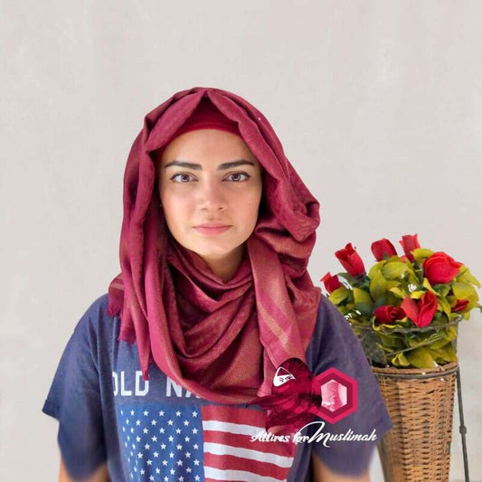 Winter Pashmina Hijab Attires For Muslimah
